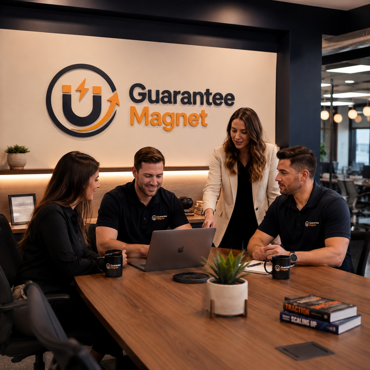 Guarantee Magnet team supporting residential HVAC business owners
